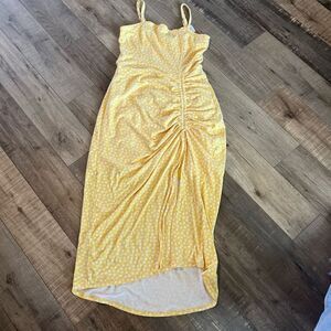 HOLLISTER YELLOW MIDI
DRESS size s